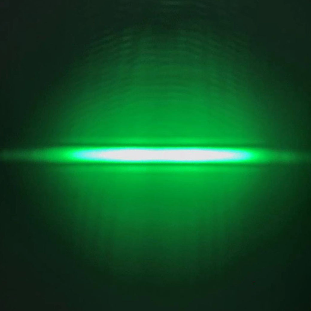 525nm 1W Linear Beam Pattern